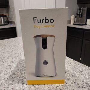 Furbo Dog Camera Treat Tossing, 1080P 2.4G Wifi only 2-Way Audio White